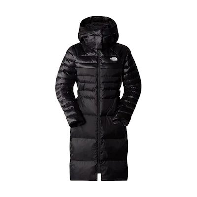 (Women) TNF Metropolis FW24 Black Hooded Down Jacket NF0A88TE-JK3