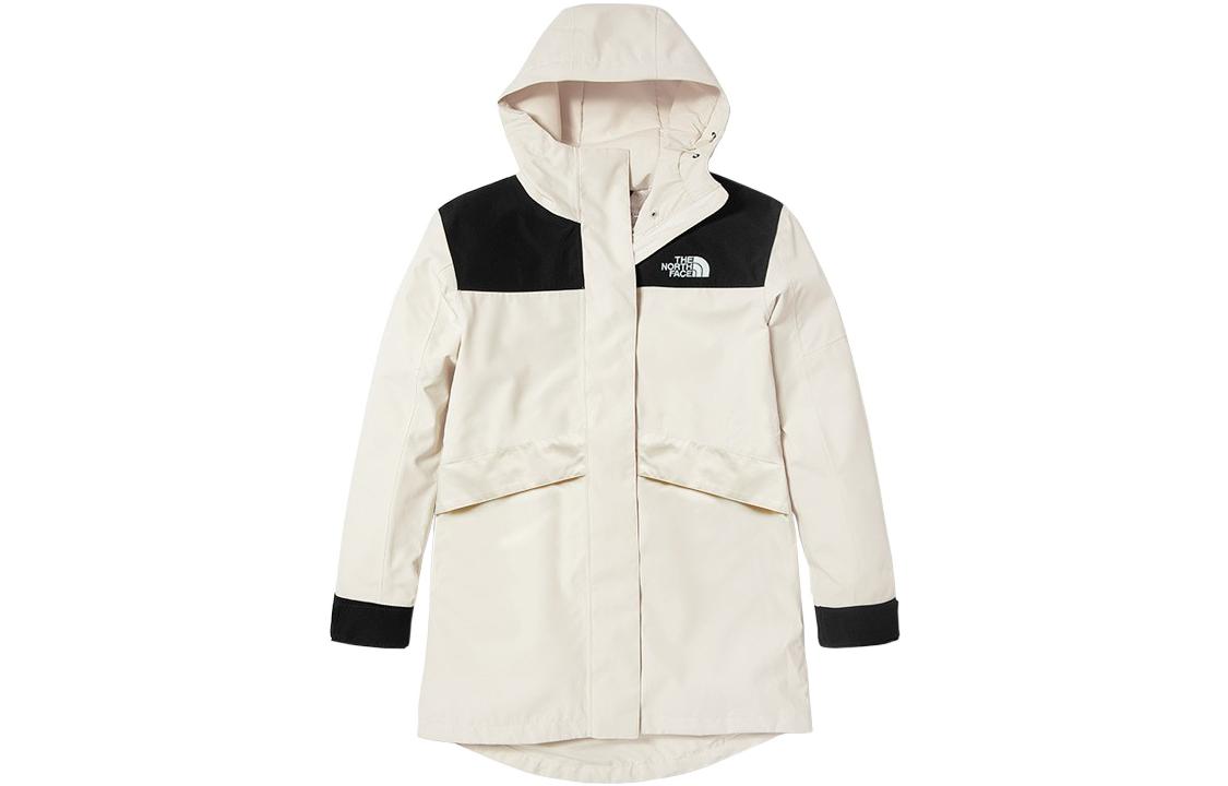 (Women) The North Face Metroview Trench SS22 Waterproof Softshell White Jacket NF0A5JX5-N3N