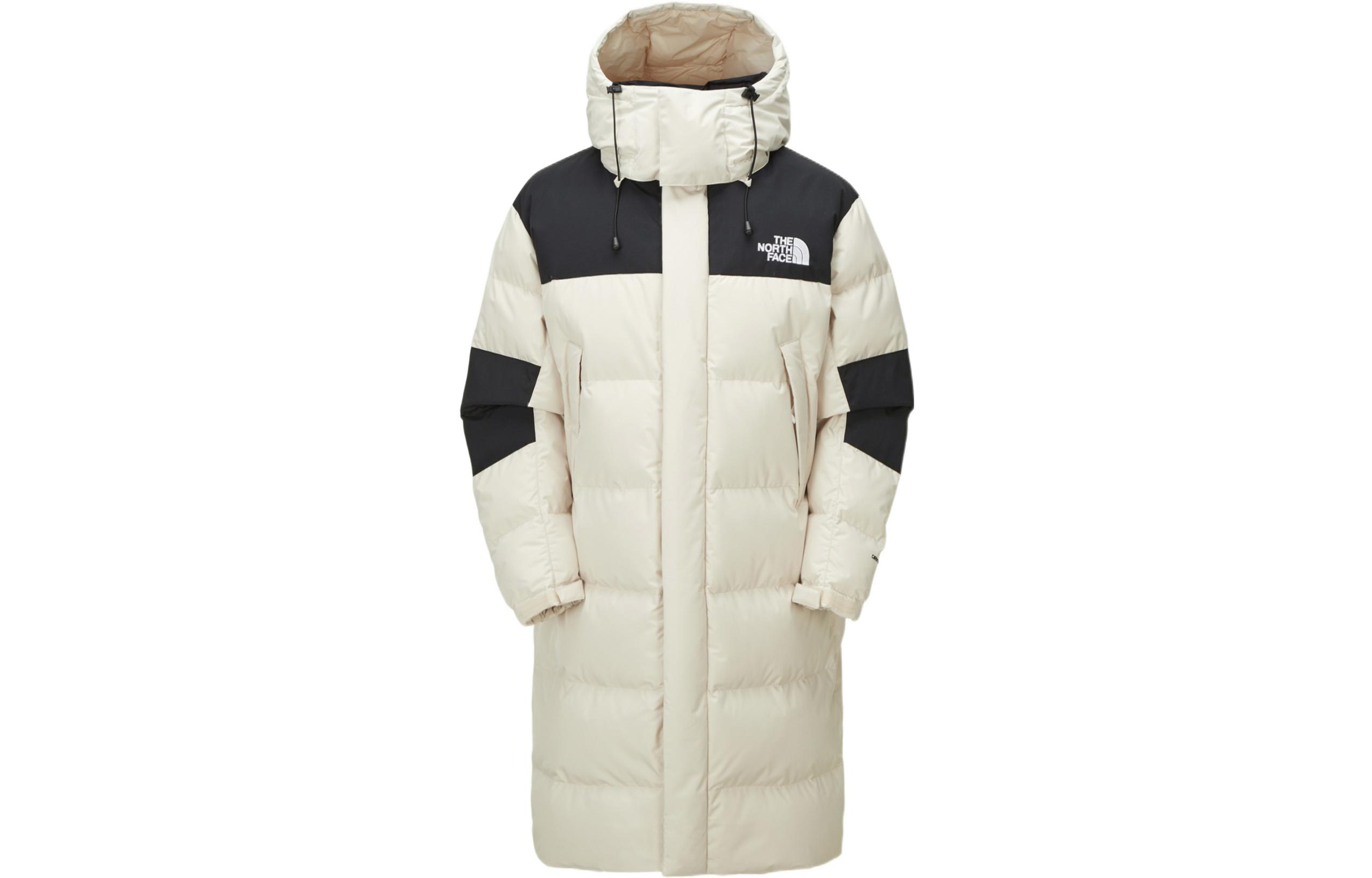 (Women) TNF Mid-Length Lightweight Down Jacket with Logo Print NC1DN52L