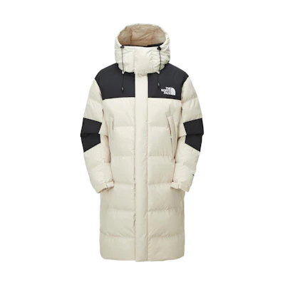 (Women) TNF Mid-Length Lightweight Down Jacket with Logo Print NC1DN52L