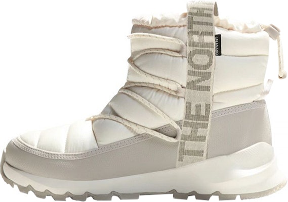 (Women) The North Face Thermoball Lace Up Waterproof Boots 'Gardenia White Silver Grey' NF0A5LWD Buy (Women) The North Face Thermoball Lace Up Waterproof Boots 'Gardenia White Silver Grey' NF0A5LWD