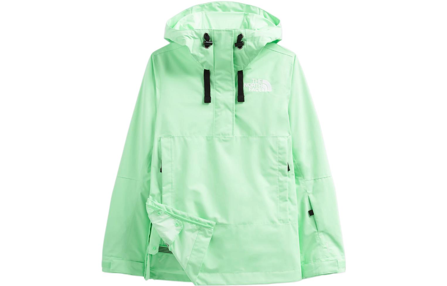 (Women) TNF Mint Green Logo Zip-Up Hoodie Jacket NF0A4R1G-6S0