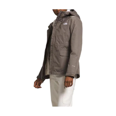 (Women) TNF Monarch Triclimate Brown Waterproof Hooded Jacket NF0A833K-NXL