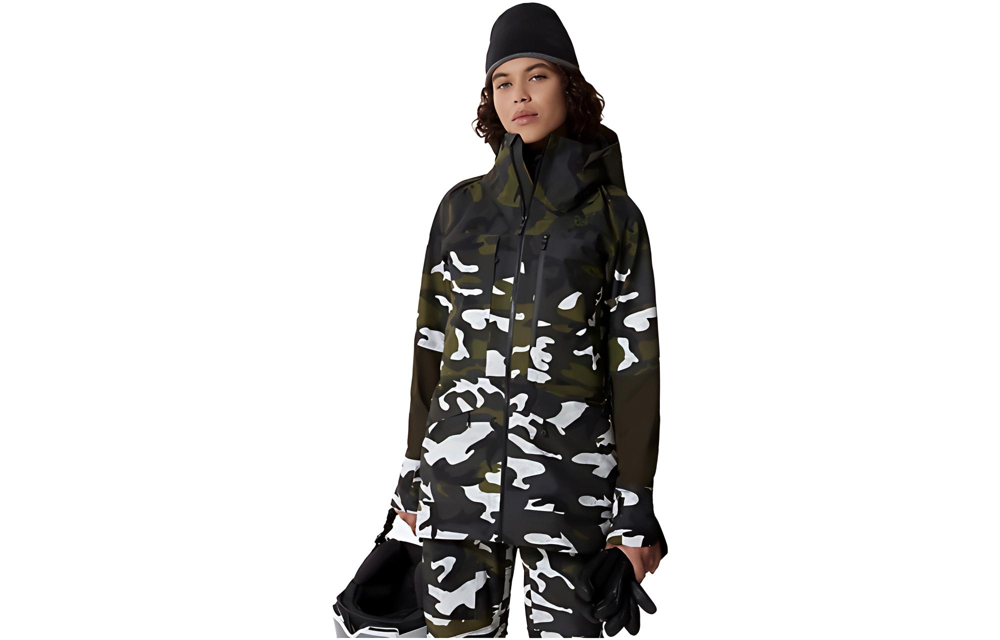 (Women) TNF Multipocket Windproof Hiking Jacket Camo NF0A5AFG-2K5