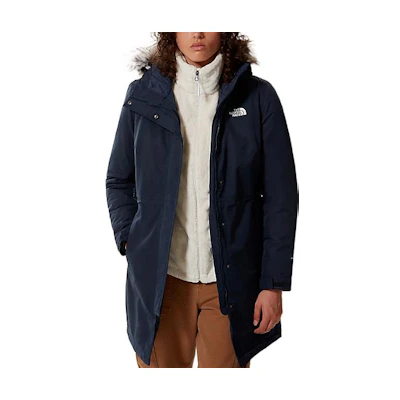 (Women) TNF Navy Outdoor Waterproof Windproof Loose Coat NF0A4M8Y-H2G