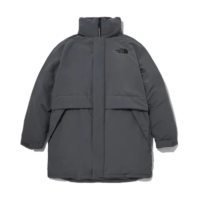 (Women) TNF Neilton On Ball Parka Grey Mid-Length Parka Jacket NJ3NN50K