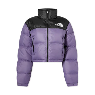 (Women) TNF Nuptse Bicolor Down Jacket in Purple NF0A5GGE-N14-正常