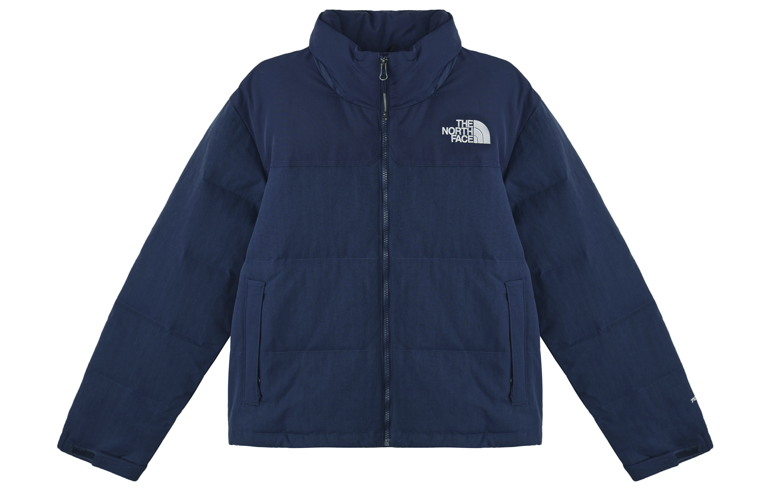 (Women) The North Face Nuptse Blue Logo Print Embroidered Jacket NF0A870R-8K2