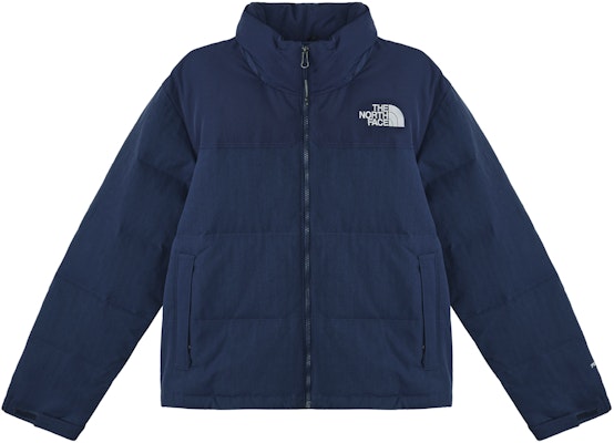 (W) The North Face Nuptse 藍色刺繡徽標印花外套 NF0A870R-8K2 Buy (W) The North Face Nuptse 藍色刺繡徽標印花外套 NF0A870R-8K2