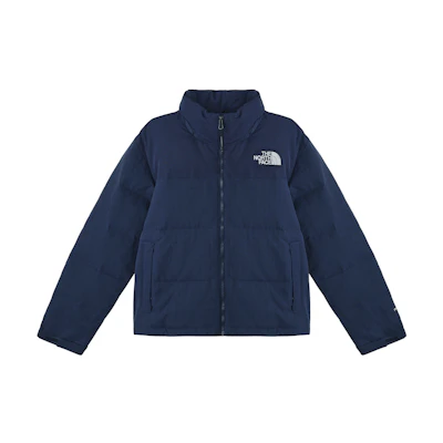 (Women) TNF Nuptse Blue Logo Print Embroidered Jacket NF0A870R-8K2