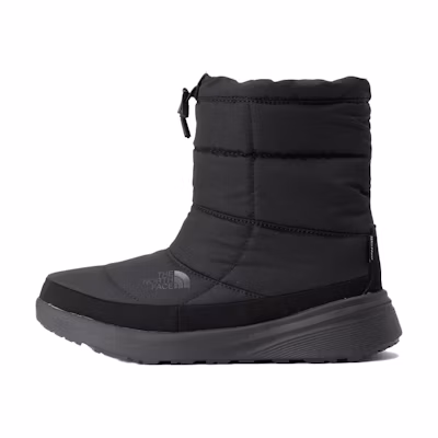 (W) The North Face Nuptse Bootie 'Black'