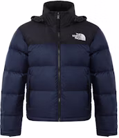 (Women) The North Face Nuptse Colorblock Retro Stand Collar Jacket NF0A3XEO-92A (Women) The North Face Nuptse Colorblock Retro Stand Collar Jacket NF0A3XEO-92A