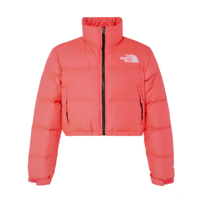 (Women) TNF Nuptse Coral Red Logo Puffer Jacket NF0A5GGE-正常