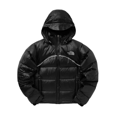 (Women) TNF Nuptse Detachable Hood Logo Jacket Black NF0A831FJ-K31