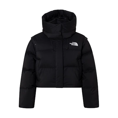 (Women) TNF Nuptse Dryvent Down Jacket, Waterproof, Black. NJ1DQ86J
