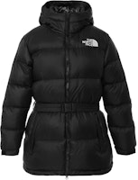 (Women) The North Face Nuptse Hooded Down Jacket Black NF0A5GIL-JK3 (Women) The North Face Nuptse Hooded Down Jacket Black NF0A5GIL-JK3