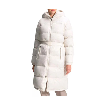 (Women) TNF Nuptse Logo Down Jacket White NF0A5GIM-2AS