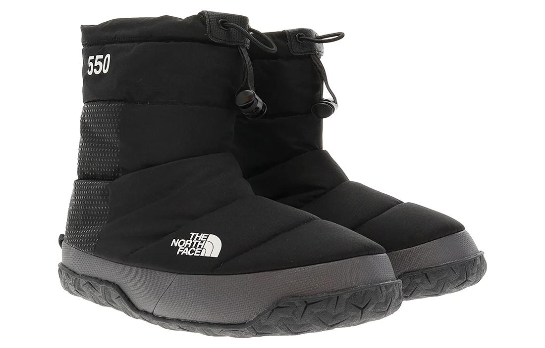 Shop (W) The North Face Nuptse 中帮'黑色' NF0A5LWC-KT0