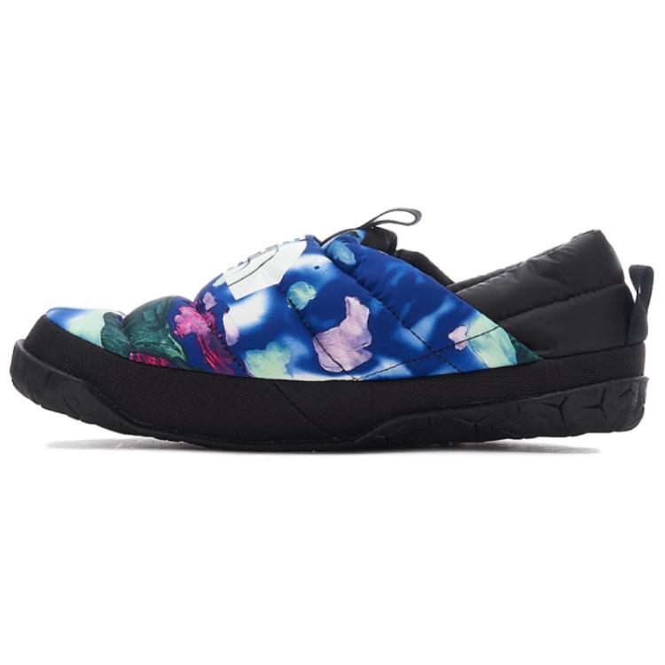 (Women) The North Face Nuptse Mule Black Green Blue 'Comfortable Non-Slip Wear-Resistant Low Top Casual Shoe' NF0A819Q9931