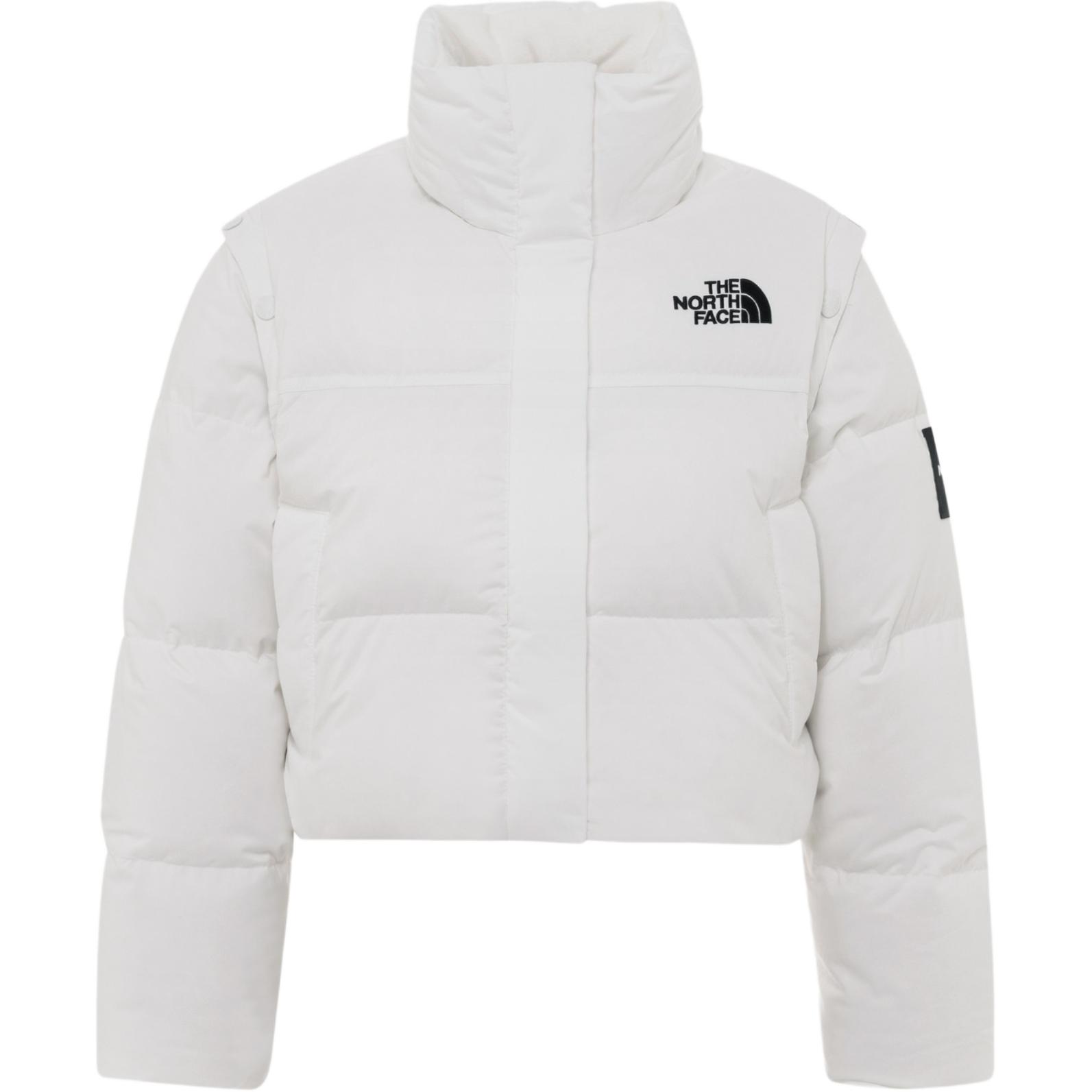 (Women) TNF Nuptse Novelty DT White Detachable Down Jacket NJ1DQ86L