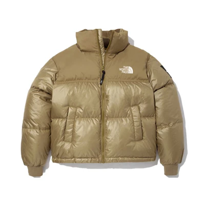 (Women) TNF Nuptse Novelty Khaki Down Jacket NJ1DM82L