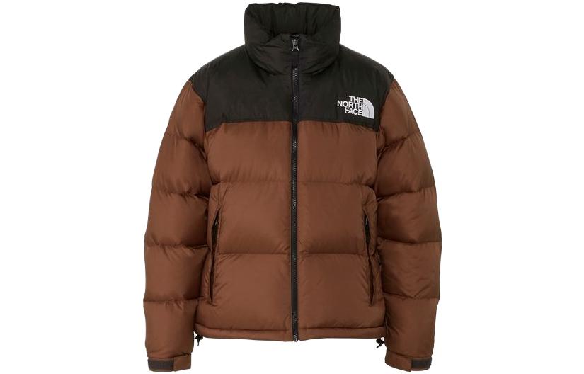 (Women) The North Face Nuptse Short Puffer Jacket - Cappuccino Color NDW92335-CA