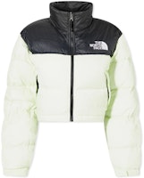 (Women) The North Face Nuptse White Short Waterproof Down Jacket NF0A5GGEN13 (Women) The North Face Nuptse White Short Waterproof Down Jacket NF0A5GGEN13