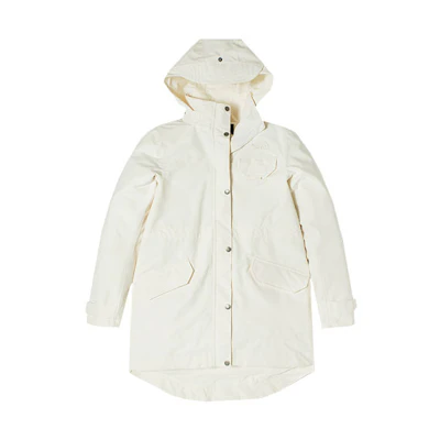 (Women) TNF Off-White Waterproof Hooded Jacket NF0A7QV8-N3N