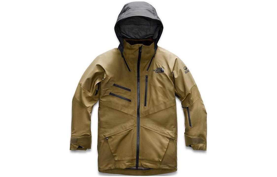 (Women) TNF Olive Green Logo Print Patchwork Hoodie Jacket NF0A3M1E-JY4