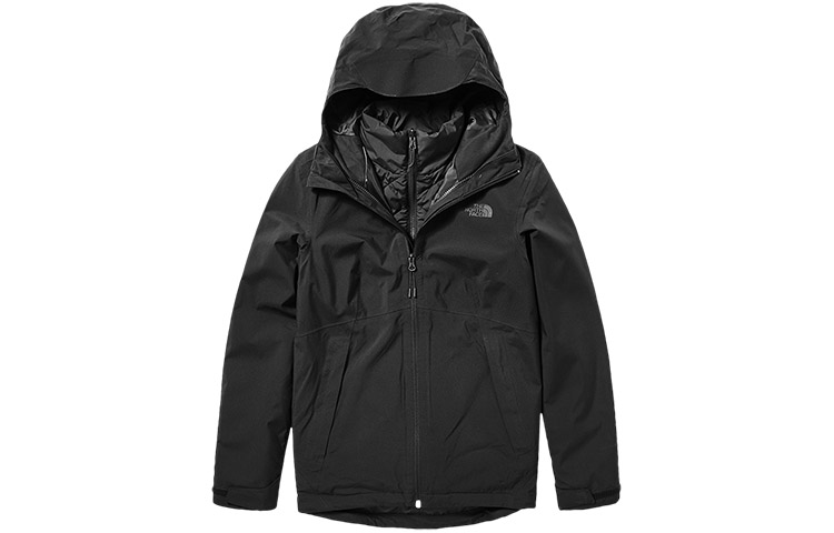 (Women) TNF Outdoor 3-in-1 Waterproof Insulated Jacket Black NF0A46IC-JK3
