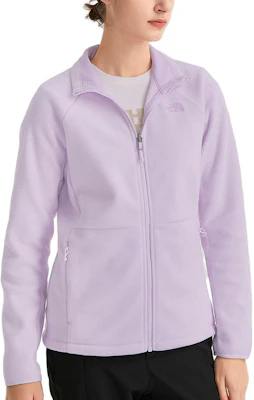 (Women) The North Face Outdoor Fleece Jacket Light Purple NF0A5GB4-6S1 Shop (Women) The North Face Outdoor Fleece Jacket Light Purple NF0A5GB4-6S1