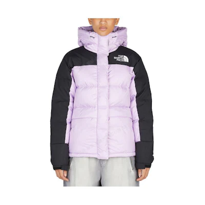(Women) TNF Outdoor Quilted Lightweight Hooded Down Jacket Black Purple NF0A4R2W-HCP