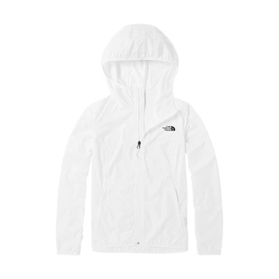 (Women) TNF Outdoor Waterproof Hooded Jacket - White NF0A4NEJ-FN4