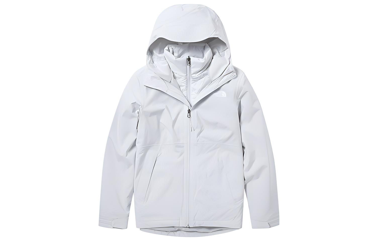 (Women) TNF Outdoor Waterproof Insulated Jacket - Gray NF0A46IC-9B8