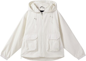 (Women) The North Face Outdoor Windproof Jacket Off-White NF0A7WC5-N3N (Women) The North Face Outdoor Windproof Jacket Off-White NF0A7WC5-N3N