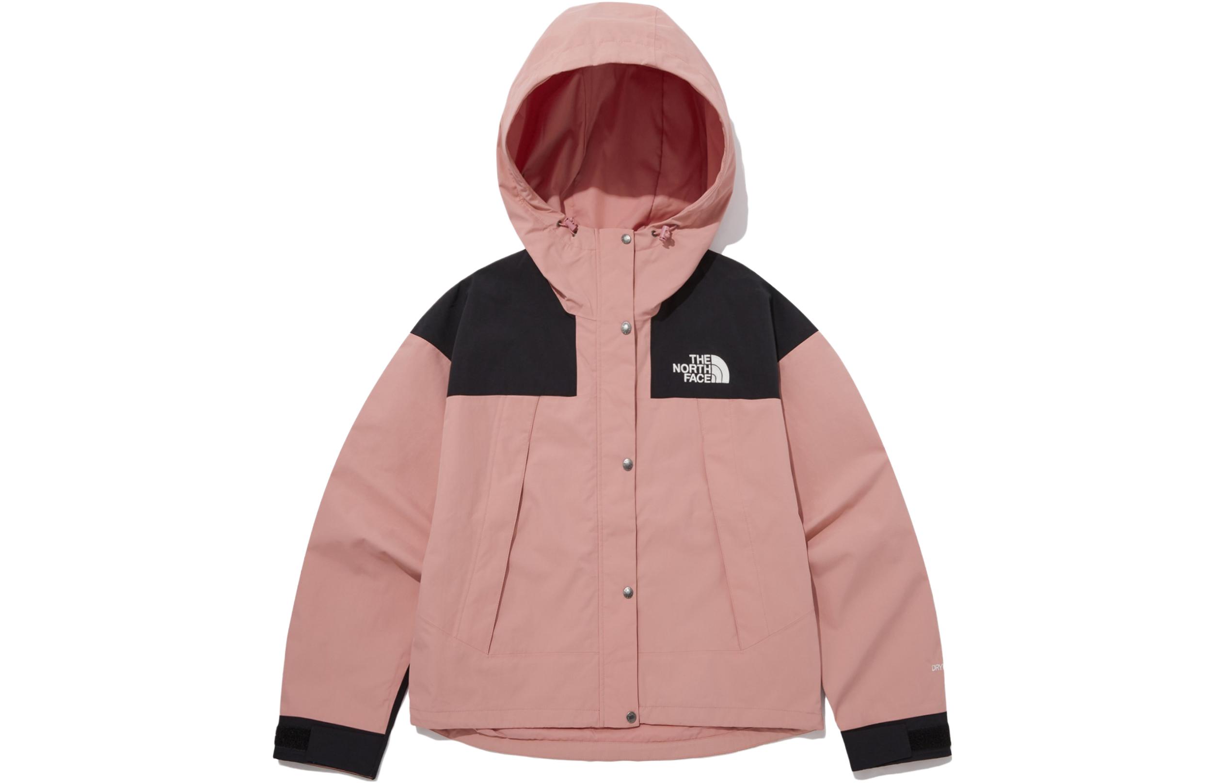 (Women) The North Face Pink Alphabet Print Hooded Jacket NJ2HP80B