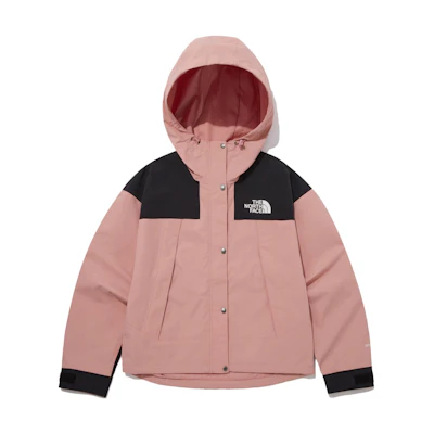 (Women) TNF Pink Alphabet Print Hooded Jacket NJ2HP80B
