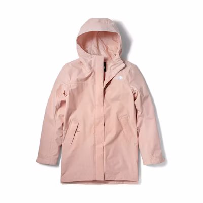 (Women) TNF Pink DryVent Waterproof Breathable Hooded Softshell Jacket NF0A4NEH-UBF