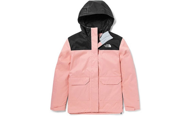 (Women) TNF Pink Outdoor Fall Jacket Waterproof Windproof FW21 NF0A4U7T-0LA