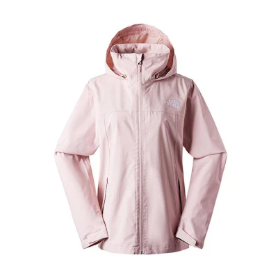 (Women) TNF Pink Sangro Softshell Hooded Waterproof Jacket NF0A7WCK-LK6