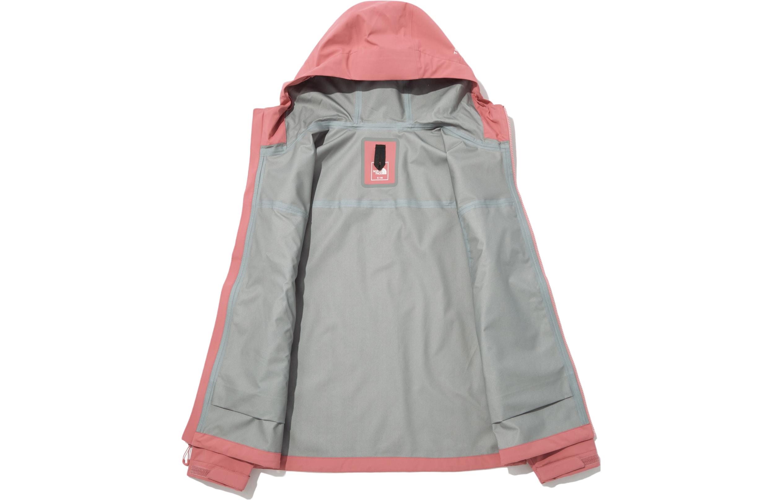 (Women) TNF Pink Solid Logo Print Long Sleeve Jacket NJ2HP35C 圖 4