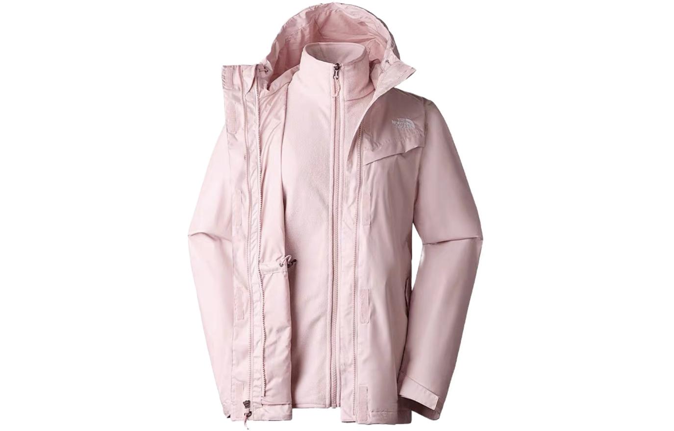 (Women) TNF Pink Urban Exploration 3-in-1 Waterproof Jacket NF0A88RY-LK6