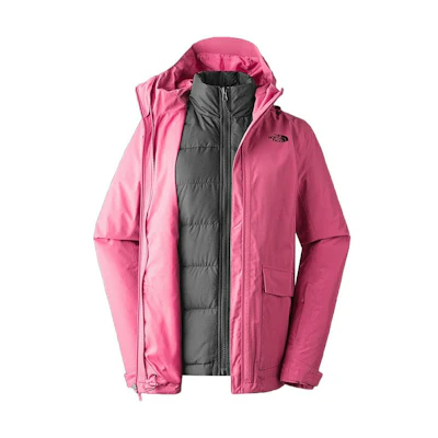 (Women) TNF Pink Waterproof 3-in-1 Down Jacket NF0A5AY1-OHM