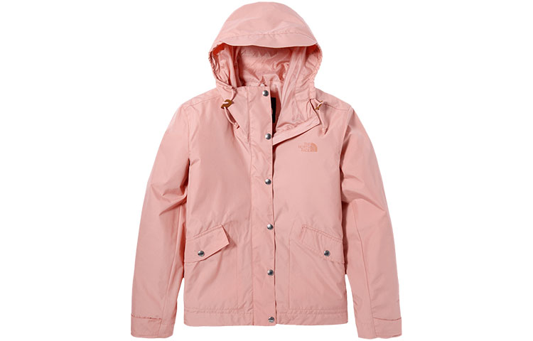 (Women) TNF Pink Windproof Hooded Outdoor Jacket NF0A5AYD-0LA 圖 2