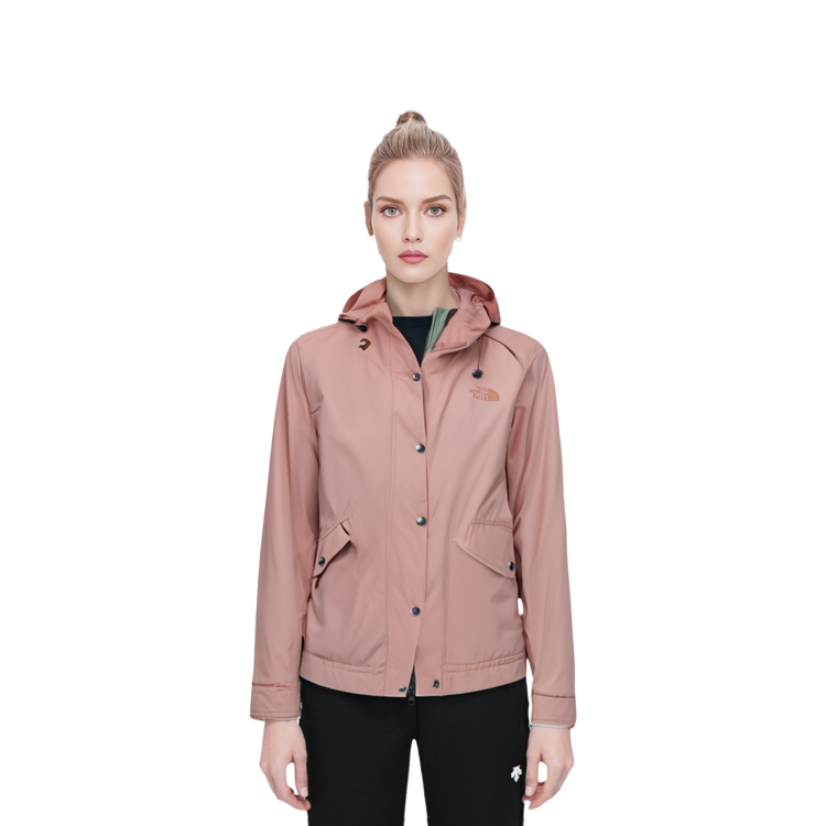 (Women) TNF Pink Windproof Hooded Outdoor Jacket NF0A5AYD-0LA 圖 7