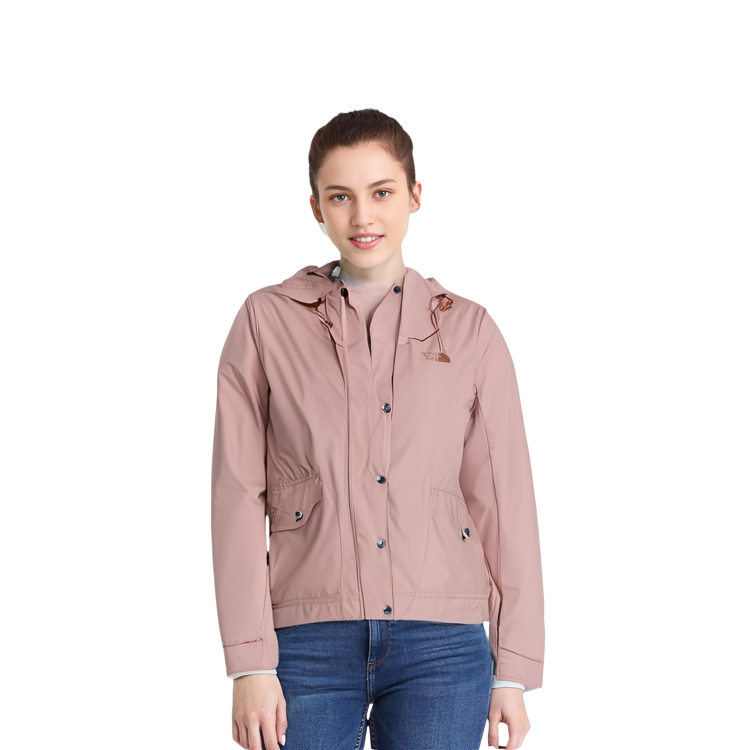 (Women) TNF Pink Windproof Hooded Outdoor Jacket NF0A5AYD-0LA 圖 10