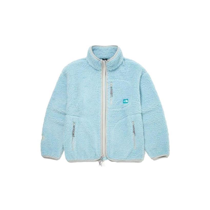 (Women) TNF Play Green Fleece Blue Jacket NJ4FM86B 圖 2