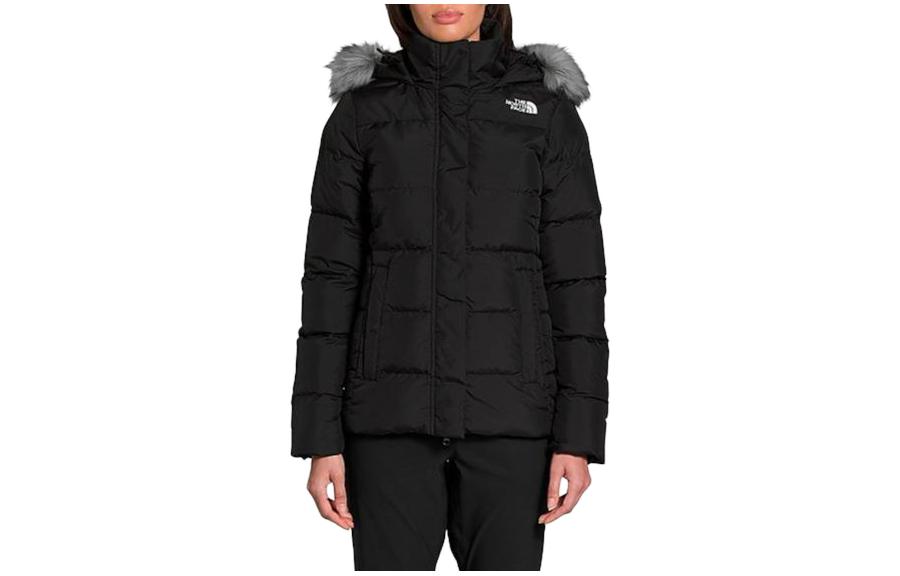 (Women) TNF Puffer Down Jacket with Fur Trim Hood Quilted Design NF0A4R33-JK3