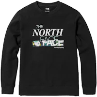 (Women) The North Face Pullover Sweatshirt Black with Letter Print NF0A7WE9-JK3 (Women) The North Face Pullover Sweatshirt Black with Letter Print NF0A7WE9-JK3