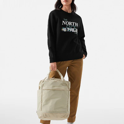 (W) The North Face 黑色印字翻領衛衣 NF0A7WE9-JK3 Lookbook (W) The North Face 黑色印字翻領衛衣 NF0A7WE9-JK3